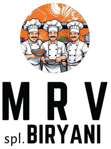 MRV Biryani logo