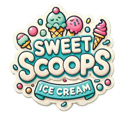 Sweet Scoops Ice Cream logo
